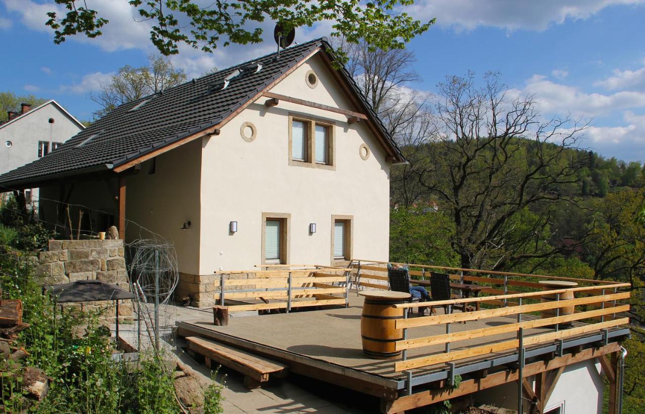 Luxusboofe - Ferienhaus Am Lilienstein Konigstein an der Elbe Ngoại thất bức ảnh
