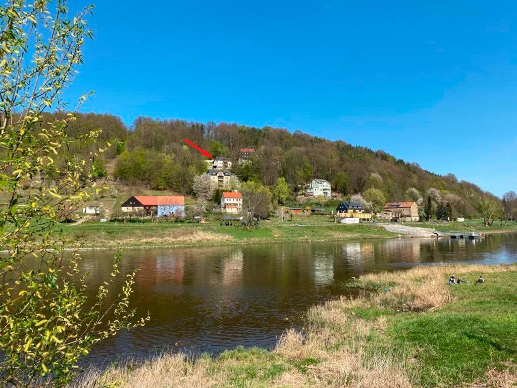 Luxusboofe - Ferienhaus Am Lilienstein Konigstein an der Elbe Ngoại thất bức ảnh