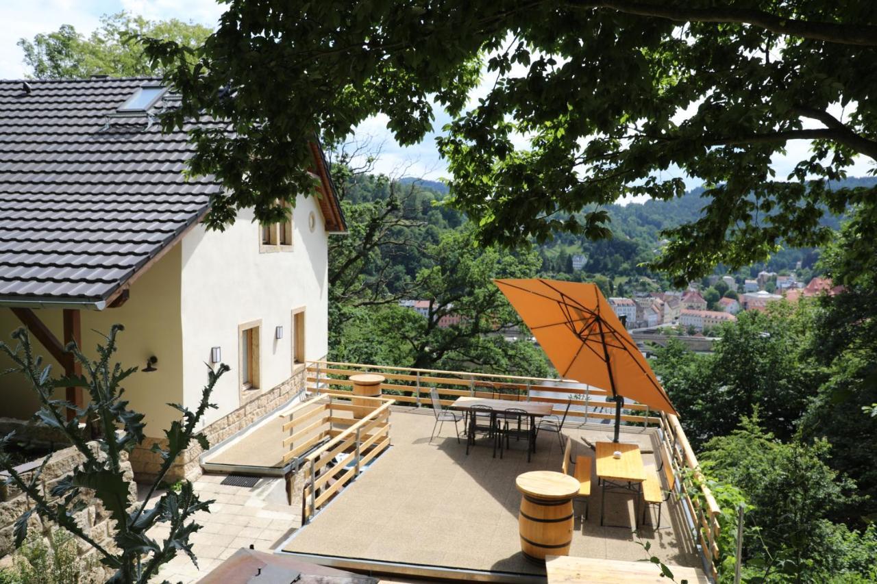 Luxusboofe - Ferienhaus Am Lilienstein Konigstein an der Elbe Ngoại thất bức ảnh