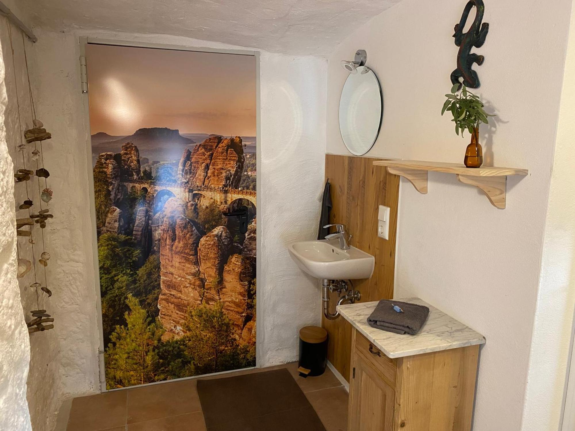 Luxusboofe - Ferienhaus Am Lilienstein Konigstein an der Elbe Ngoại thất bức ảnh